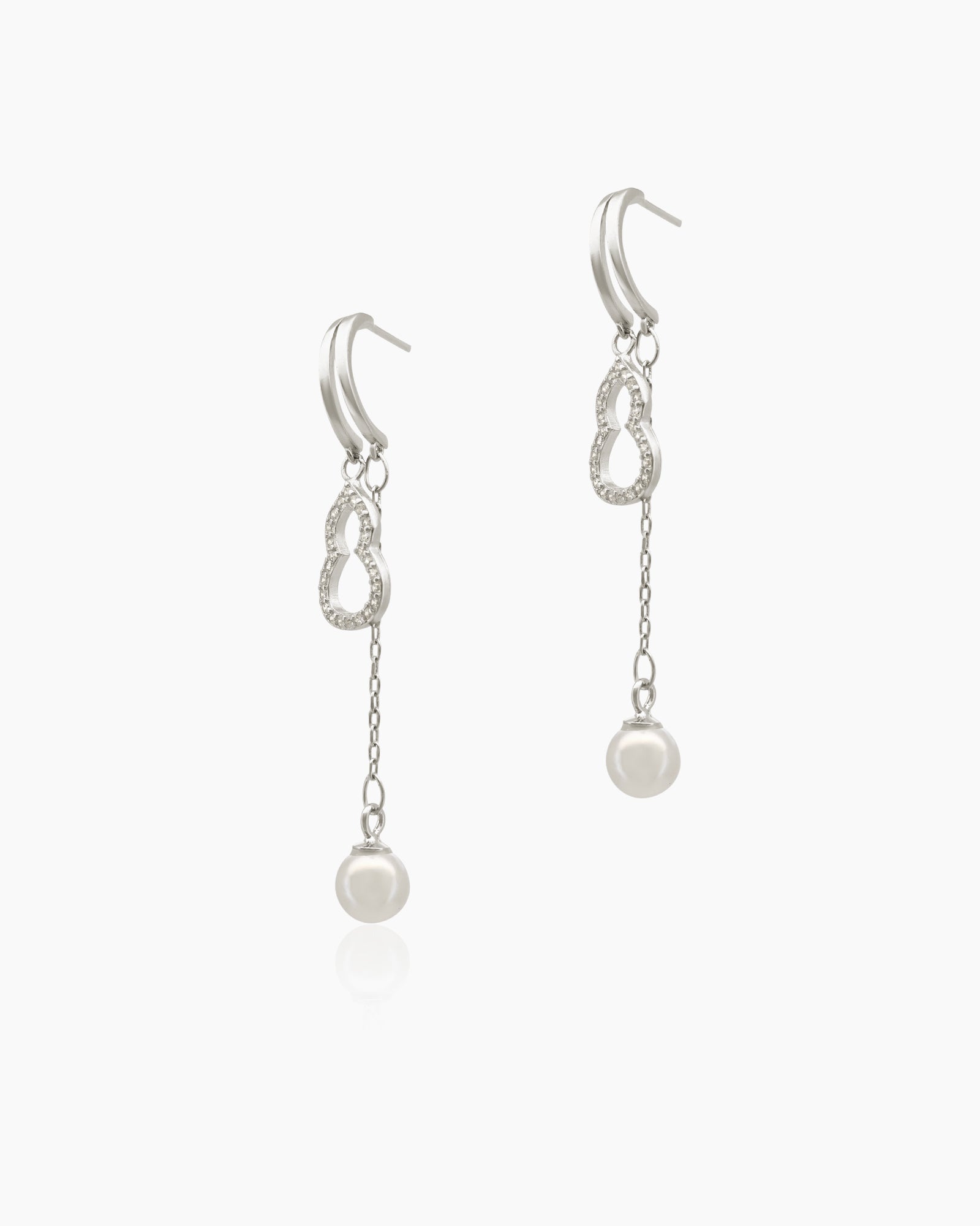 Rama Stone Pearl Earrings